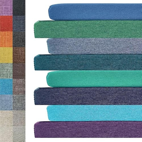 OQHAIR Sitzkissen & Rückenkissen Outdoor Polsterauflage-Gartenbankauflage Für Gartenmöbel Bankkissen Sitzauflage Für Gartenbank & Hollywoodschaukel (90X35X5CM,Dunkelgrau)