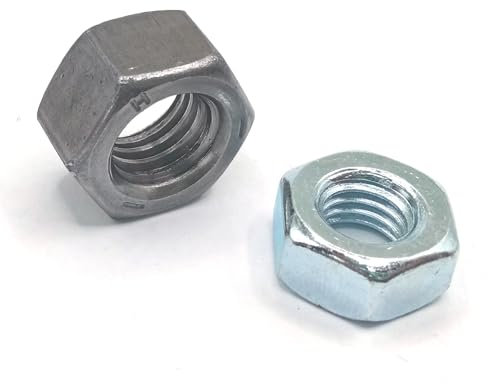 Montage-fix Mutter Zollgewinde UNC UNF Zoll - 1 (2 cm Durchmesser, 2 Länge, 1 Höhe), Stahl, Klasse 1B, Rechtsgewinde, Sechskant