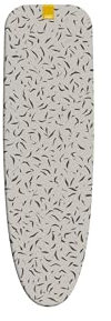 Joseph Joseph Copriasse da Stiro 110 x 33 cm, 100% Cotone, Facile da Cambiare, Compatibile con Glide Compact, Beige/Nero
