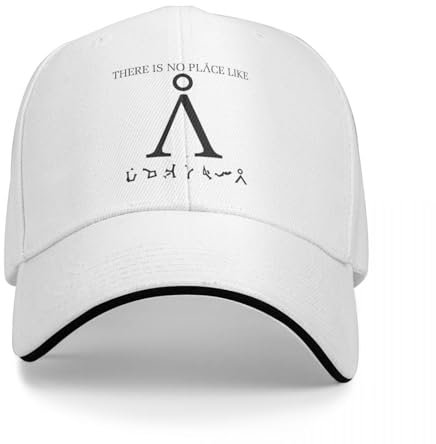 Baseballkappe Stargate Baseballkappe Stargate SG1 Es gibt keinen Ort wie die Erde Hippie Baseball Mütze Polyester Big Head Vintage Kappe Personalisieren