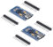 2 Piezas Módulo Pro Micro 32U4-Chip Placa de Desarrollo Tipo-C 5V 16MHz Placa de Microcontrolador