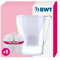 BWT Wasserfilter AQUAlizer Home | Blau | inkl 1 Magnesium Filterkartusche | Wasserfilter Trinkwasser | Für Speisen & Getränke | Filtert Kalk, Chlor, Blei & Kupfer