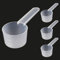 Messlöffel, 4 Stück Dosierlöffel Transparent Mit Skala 10ml, 20ml,30ml, 40ml Waagen, Waschmittel Dosierhilfe, Dosier-Löffel 40ml für Waschpulver Protein Pulver