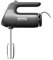 Kenwood QuickMix+ HMP50.000BK Batteur à main avec vitesse variable et fonction impulsion, batteurs en acier inoxydable inclus, mélangeur pour cuisson avec moteur silencieux, 650 W, noir