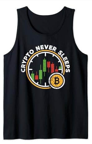 Krypto schläft nie - Cryptocurrency Trading Trader Tank Top