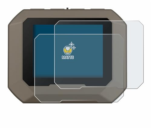 BROTECT Schutzfolie für Garmin Xero C1 Pro | 2 Stück Entspiegelnder Displayschutz Made in Germany Matte Displayschutz-Folie Anti-Reflex Anti-Fingerprint Einfache Montage