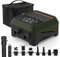 OutdoorMaster Cachalot Lot de 2 Mini Pompes pour Planche à pagaie, Pompe à air Haute Pression 20 psi, gonflage Intelligent à Deux étapes et arrêt Automatique, Fonction de dégonflage, connecteur de