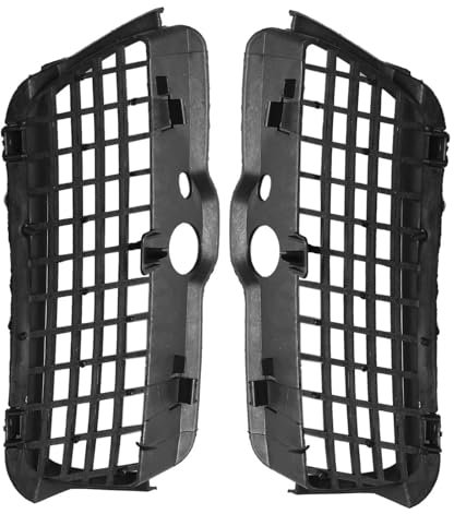 GEOLXD 1 Paar Auto Front Stoßstange Unteren Gitter Seite Kompatibel Mit Golf Mk3 1993-1998 1H685366601C