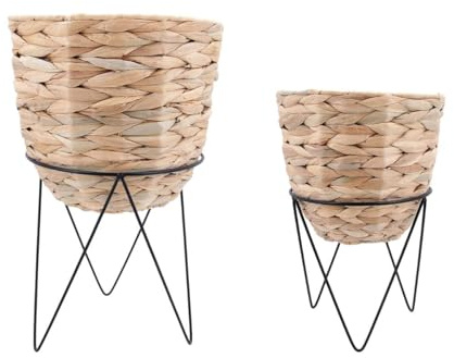 Vinthera Moa - Set 2 Soportes con Maceteros 25Cmx40Cm – 20Cmx30Cm