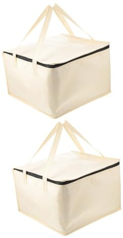 Gatuida Kühlasche Torte 2 Stück Kuchen Isolierbeutel Thermobeutel Für Lebensmittel XXL Beutel Isolierte Einkaufstaschen Catering Lebensmittelbeutel Camping Tragetasche Kuchenwärmer Taschen