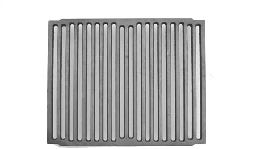 SEZAM 41,5 x 33,5 cm Gussrost Ofenrost Ascherost Gußrost verschiedene Durchmesser, Kaminrost passend Kaminofen Tafelrost Rost Ofengitter Feuerrost Kohlerost BBQ Gasgrill Holzkohlegrill Elektrogrill