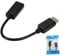 AISHTEC [2 Pack] Adaptador Audio USB a Jack 3,5 mm, Compatible con PS4/5, Auriculares, Computadora Portátil, PC, Altavoz y Más - 15cm, Negro