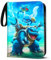 Sammelkarten Album für Pokemon Karten 50 Seiten 400 Karten Kapazität Sammelalbum,PU Tragbar Wasserdicht Karten Halter Heft Ordner Buch