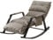Schaukelsessel Kindersessel Kunstlederstoff, Dicker Stahlrahmen, Ergonomisch, Schaukelstuhl Wohnzimmer, Schaukelstuhl Kinder für Wohnzimmer, Schlafzimmer(Brown)