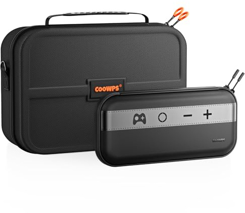 ZOZOVR 2‑In‑1 Tasche für Nintendo Switch 2 (2025), Inklusive All‑In‑One Tasche Und Schlankes Case, Tragbare Hartschalen‑Reisetasche Mit Vollschutz für Nintendo Switch 2 Konsole Und Pro Controller