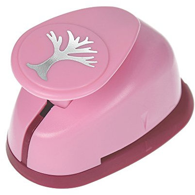 efco 1791135 Stanzer M, Herbstbaum Motivstanzer, Kern: Metall, Pink, 7,5 x 5 x 5 cm