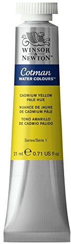 Winsor & Newton Cotman Aquarelle Tube 21ml Jaune De Cadmium Pale Imitation