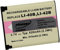 Batterie pour Fuji type NP-45A, 3,7V, Li-Ion