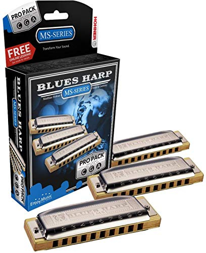 Hohner Blues Harp G-C-A Propack