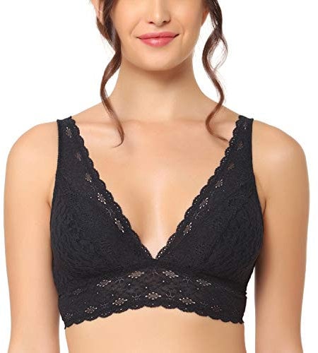 Wacoal Women's Halo Soft Cup Bra, Black, 38