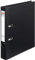Ordner maX.file protect+ A4 Voll-PP-Folienbezug Wechselfenster 4er Pack breit (schwarz schmal, 8)