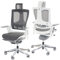 Bürostuhl MERRYFAIR Wau 2, Schreibtischstuhl Drehstuhl, Polster/Netz, ergonomisch - schwarz-grau