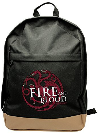 ABYstyle - Game of Thrones - Rucksack - Targaryen - Schwarz (45x31x19 cm)
