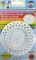 S&M Rejilla plástico para desagüe de fregadero de cocina y/o baño cromada Ø80 x 40 mm