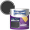 Johnstone's - Washable Paint - Black - Matt Finish - Emulsion Paint - Highly Durable - Stain Resistant - Non Toxic & Low Odour - 12m2 Coverage per Litre - 2.5L