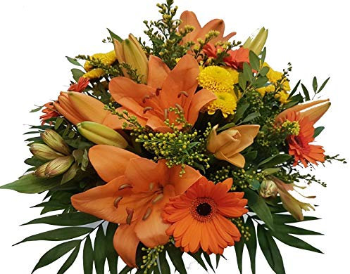 Blumen Muttertag Flora Trans Frischer Blumenstrauß mit Lilien