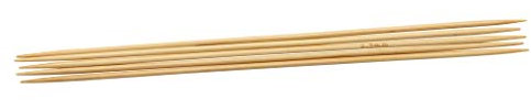Glorex Stricknadeln Bambus 2,5 mm 20 cm natur