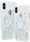 Pepmune Custodia Compatibile con iPhone Xr Cover Trasparente con Disegno Antiurto in Silicone Morbido [Copri Fotocamera] Ultra Sottile TPU Ricaricabile Cover per iPhone Xr Verde