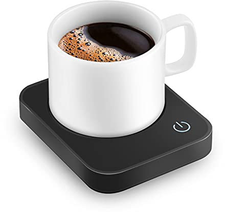VOBAGA Coffee Mug Warmer (No Mug), Electric Coffee Warmer for Office Desk Accessories with Auto Shut Off, 3 Temperature Setting Smart Cup Warmer for Heating Coffee, Beverage, Milk and Tea