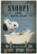 Inga Snoopy And Co Bath Soap Wash Your Paws Poster Vintage Wanddekoration Metallschild Plakette Poster 20,3 x 30,5 cm