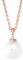 NANA KAY Fashion Pearl ST1054 - Collana in oro rosa con perle di conchiglia