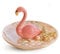 Titanape Flamingo-Ringhalter, Schmuckschale, Ringschale für Ringe, Halsketten, Ohrringe, für Damen, Mädchen