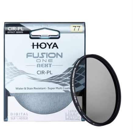 Hoya Circular Polarizing Filter Fusion One Next ø72mm, Black