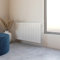 Flat Panel Radiator 600x1156mm Horizontal Design Single Tall Upright White Central Heating Rad