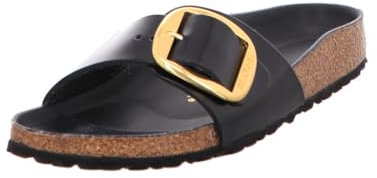 Slipper BIRKENSTOCK 1022650 Madrid Big Buckle - Shine Black (numeric_38)