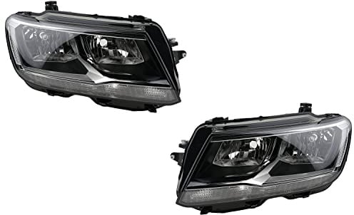 Johns, Scheinwerfer Halogen HSW passend für VW Tiguan AD 01/16- H7 H7 Satz Links Rechts