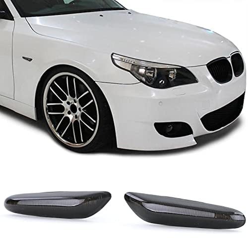 LED Seitenblinker Schwarz Smoke passend für BMW 5er E60 E61 X1 E84 X3 E83
