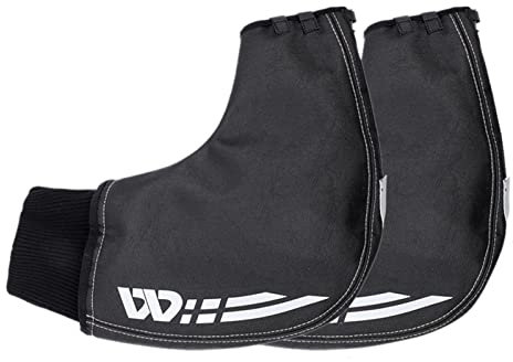 Youngwier Guidon Vélo - Poignée Hiver Épais Manchon Couvercle | Manchons Guidon Vélo pour Motocyclette Vélo Cyclisme Scooter Gants Imperméable 28x25CM