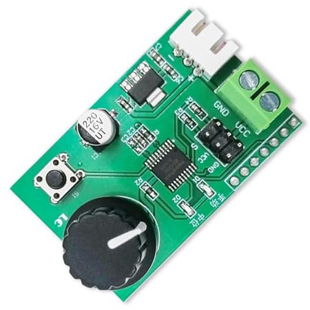 Illkjasfc Robotics Servo Development Board mit 2 Kanälen Controller Debugging Board und manueller Abstimmung