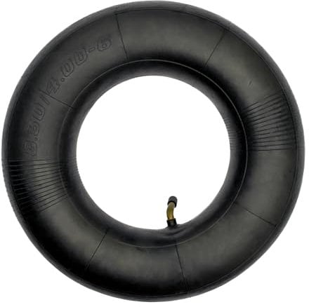 QsEzDo 3.50/4.00-6 Inner Tube with TR87 Bent Valve Stem (1 Pack), for Hand Trucks, Utility Cart, Lawn Mowers, Wheelbarrows, Dollys, Scooters, Replacement 13x4.00-6,4.00-6 Tire.