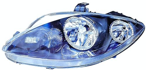 Scheinwerfer für Seat Altea 2004-2009 Fahrerseite H7-H1 Halogen vorbereitet für elektrische Einstellung 5P1941029