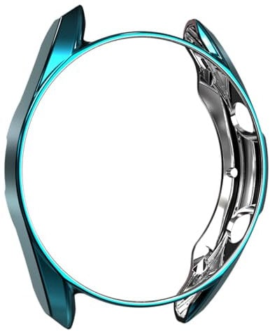 iplusmile Fall Uhrenschutzhülle für betrachten schützend Kratzfeste Uhrenabdeckung 3 Gold Blau Smartwatch-Schutzhülle Beobachten Sie Cover Hülle kompatibel mit Smartwatch-Gehäuse TPU