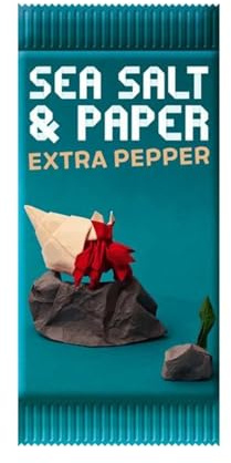 Asmodee Sea Salt & Paper: Extra Pepper - Bombyx - Brettspiele - Strategische Kartenerweiterung - Familie - ab 8 Jahren - 2 bis 4 Spieler - 30 Min