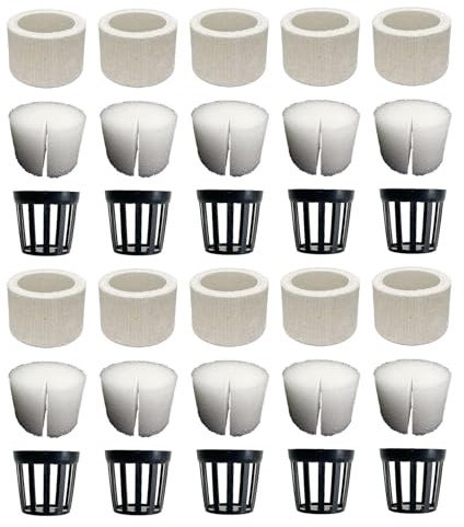 Lueear Ceramic Rings For Live Aquarium Plants, Fish Tank Water Plants Fix Ring, Water Plant Weights Pot For Aquarium Garden And Hydroponics
