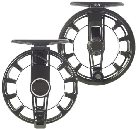 1 stück 0-5wt Leichte Fliegenfischrolle Clicker Drag System Super Large Arbor Aluminium Fliegenrolle(1pc Fly Reel 0-3wt)