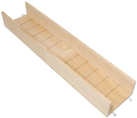 Neikafan Rampa per Gabbia Coniglio 60cm Ponte di Legno per Roditori Rampa | per Gabbia per Porcellini d'India, Ponte Sospeso per Criceti Rampa per Cavie, Criceti, Ratti, Cincillà e Scoiattoli
